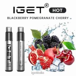 IEGT Vapes Italy caldo - 5500 sbuffi 402NX650 mora melograno ciliegia